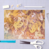 Herfst Gele Esdoornblad Tissuepapier (Craft)