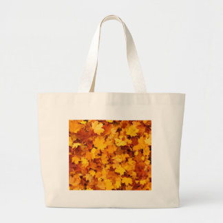 Herfst Gele Esdoornbladeren Grote Tote Bag