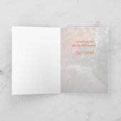 Herfst Gelukkige Verjaardag Kleuren van Herfst Kaart (Binnen)