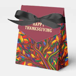 Herfst Gemerkt Professioneel Prettig Thanksgiving Bedankdoosjes