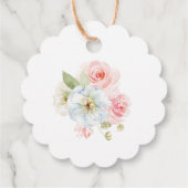 Herfst Gender onthulling pomkin Baby shower Bedankjes Labels (Achterkant)