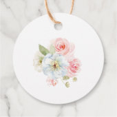 Herfst Gender onthulling pomkin Baby shower Bedankjes Labels (Achterkant)