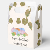 Herfst Gender Reveal Little Pumpkin Theme Bedankdoosjes (Geopend)