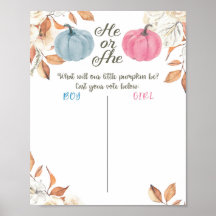 Herfst Genderkwesties openbaar maken Poster stemra