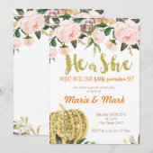 Herfst Genderonderzoek Uitnodiging (Voorkant / Achterkant)