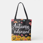 Herfst geobsedeerd Tas! Tote Bag (Achterkant)