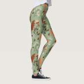 Herfst Gepatterde grafische Leggings (Rechts)