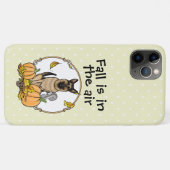 Herfst German Shepherd Dog (zwart-tan) Pumpkins Cu Case-Mate iPhone Case (Achterkant (horizontaal))