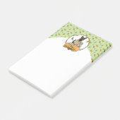 Herfst German Shepherd Dog (zwart-tan) Pumpkins Cu Post-it® Notes (Schuin)