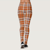 Herfst geruit leggings (Achterkant)