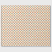 Herfst geruit patroon herfst geruit schaakbord cadeaupapier (Vlak)
