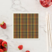 Herfst geruit servet (Insitu)