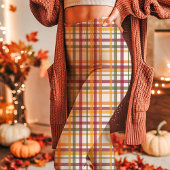 Herfst geruite patroon knus herfst leggings