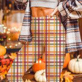 Herfst geruite patroon knus herfst leggings