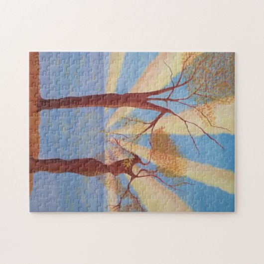 Herfst geschiedenis legpuzzel (Horizontaal)