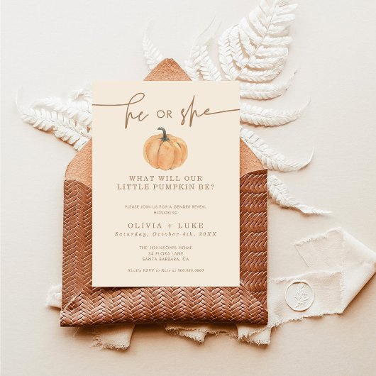 Herfst Geslacht onthullen | Geslacht Neutrale klei Kaart