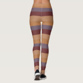 Herfst gestreepte leggings (Achterkant)