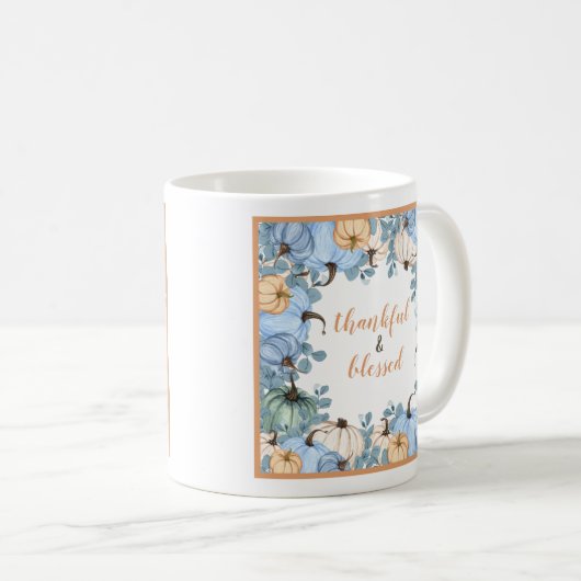 Herfst Gezegd en bedankt Koffiemok (Voorkant rechts)