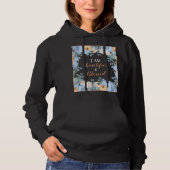 Herfst Gezegende en Thankful Long Slapes Vrouwen Hoodie (Voorkant)