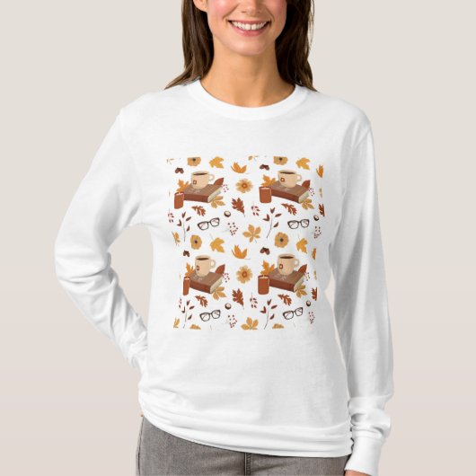 Herfst Gezellige Retreat T-shirt (Voorkant)