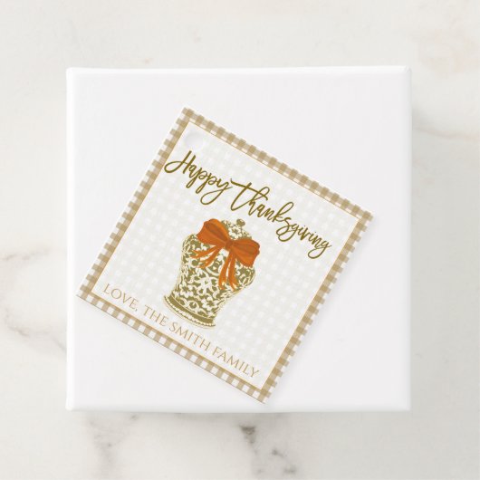 Herfst Ginger Jar Gift Labels (In situ)