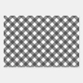 Herfst Gingham kleuren, inpakken papieren vellen (Voorkant 2)