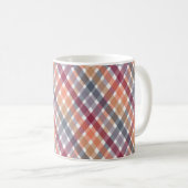 Herfst Gingham Koffiemok (Voorkant rechts)