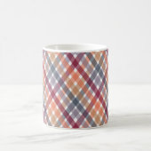 Herfst Gingham Koffiemok (Center)