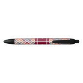 Herfst Gingham Zwarte Inkt Pen (Achterkant)