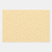 Herfst Ginkgo Abstract Patroon Inpakpapier Vel (Voorkant 3)