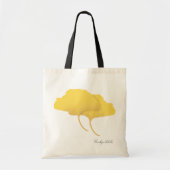 Herfst Ginkgo Leaves Canvas tas (Voorkant)
