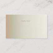 Herfst Ginkgo Leaves Visitekaartje (Achterkant)