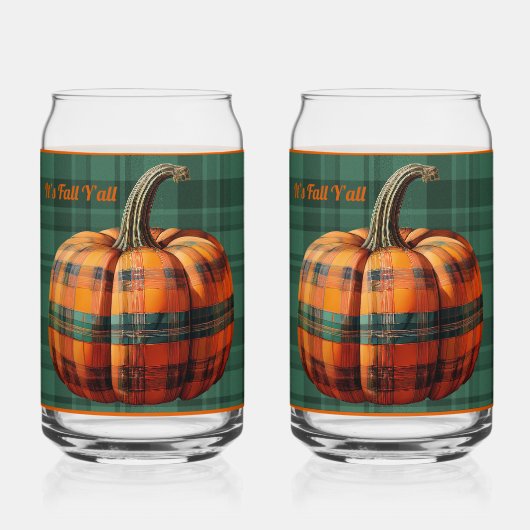 Herfst Glas voor Y'all Soda (Voorkant)