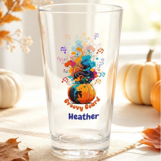 Herfst glazen tumbler