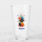 Herfst glazen tumbler (Voorkant)