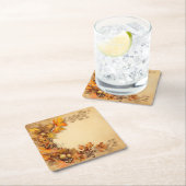 Herfst Glimmer: kransoogst Kartonnen Onderzetters (Insitu)