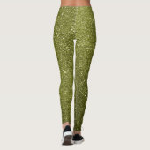 Herfst Glitter All-Over-Print Leggings (Achterkant)
