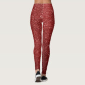 Herfst Glitter All-Over-Print Leggings (Achterkant)