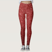 Herfst Glitter All-Over-Print Leggings (Voorkant)