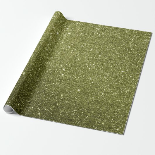 Herfst Glitter Cadeaupapier (Uitgerold)