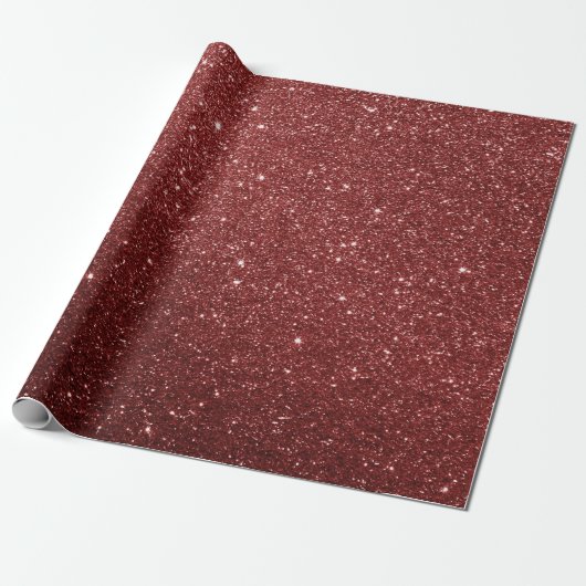 Herfst Glitter Cadeaupapier (Uitgerold)