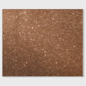 Herfst Glitter Cadeaupapier (Vlak)