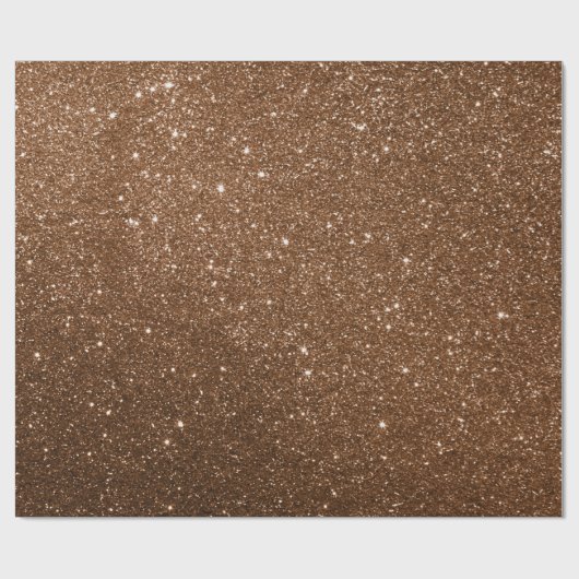 Herfst Glitter Cadeaupapier (Vlak)