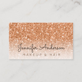 Herfst Glitter Visitekaartje