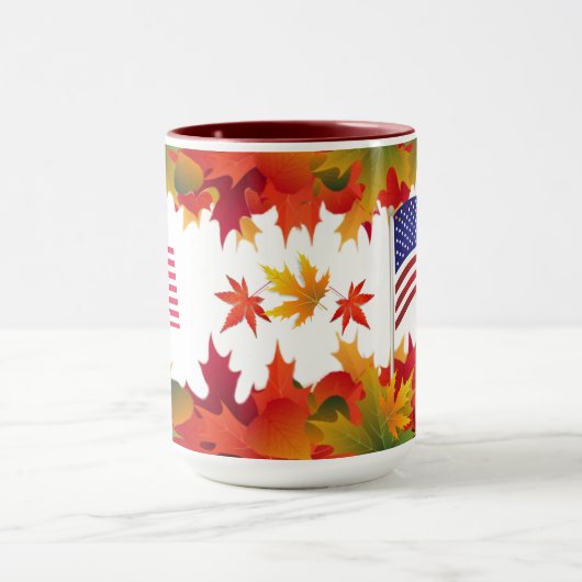 Herfst Glory Patriotic Mok (Midden)