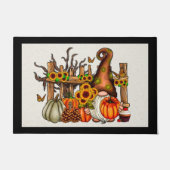Herfst Gnome Deurklep Deurmat (Voorkant)