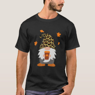 Herfst Gnome met pompoenen Spice Halloween Thanksg T-shirt