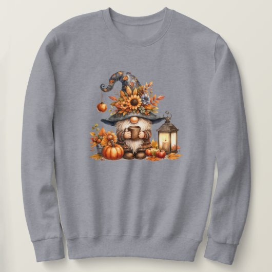 Herfst Gnome Sweatshirt (Design voorkant)