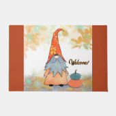 Herfst Gnome Welcome Mat (Voorkant)