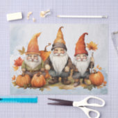 Herfst Gnomes Tissuepapier (Craft)